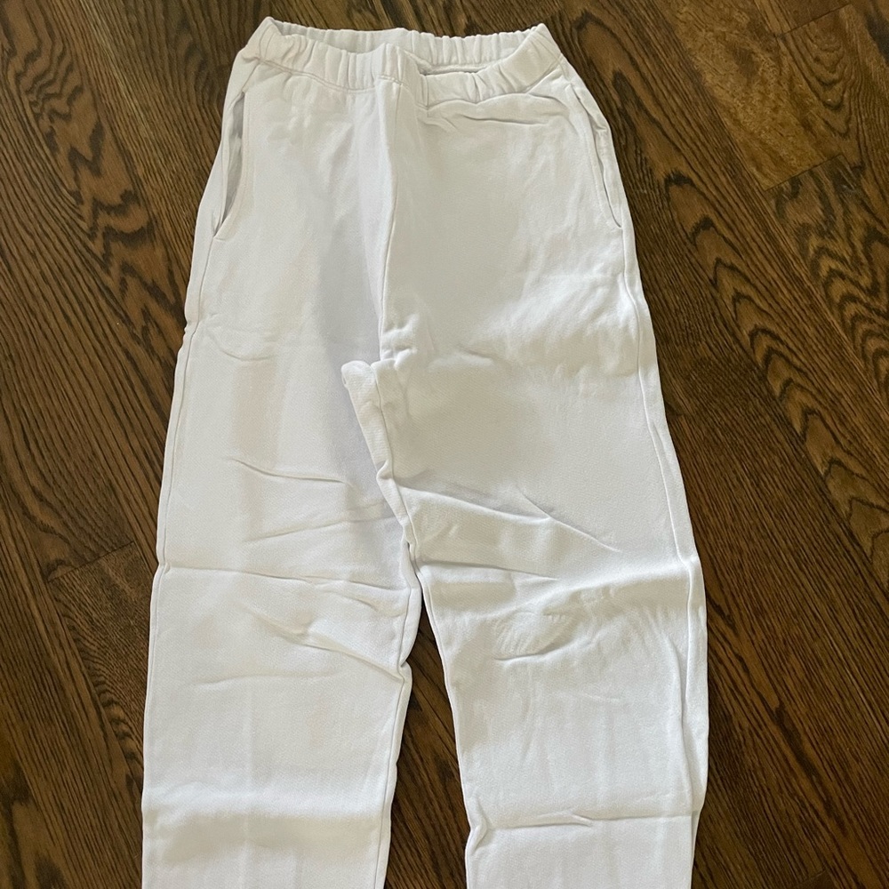 Harlin white sweatpants